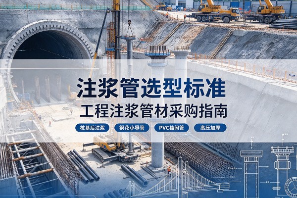 龙陵注浆管选型标准