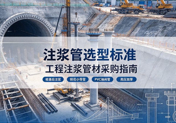 龙陵注浆管选型标准